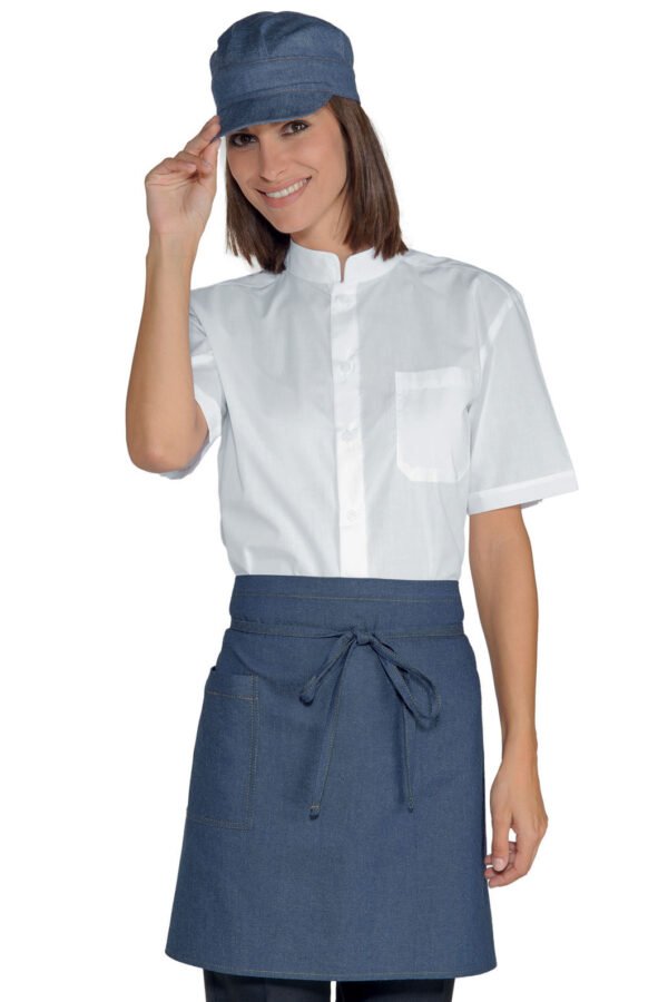 GREMBIULE VITA CON TASCA JEANS