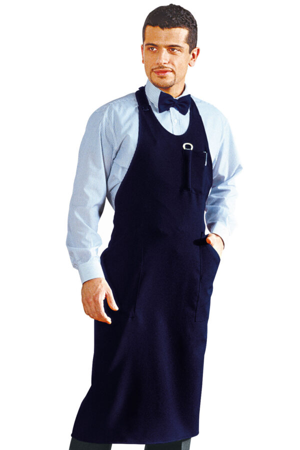 GREMBIULE SOMMELIER BLU