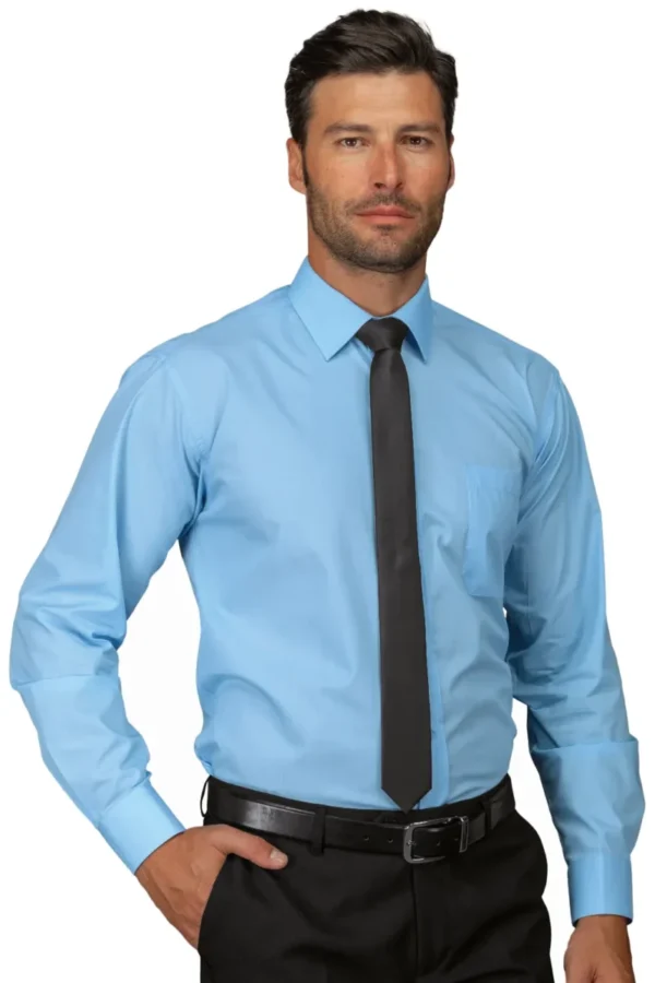Camicia Classic Unisex Policotone Manica Lunga