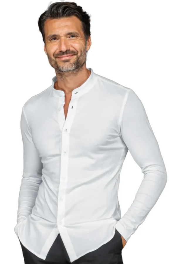 Camicia Portorico Unisex Jersey Manica Lunga