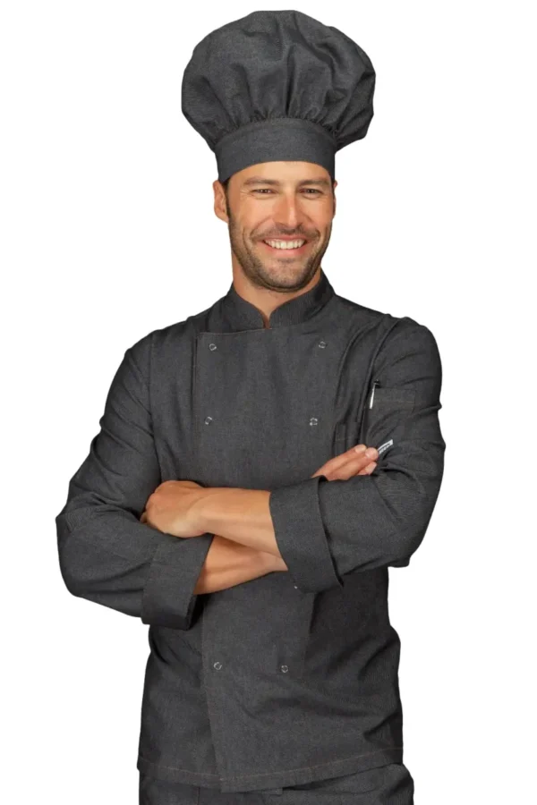 Giacca Chef Classic Cotone Bottoni Pressione Manica Lunga