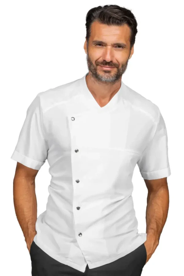 Giacca Chef Erickson Poliestere Superdry Manica Corta