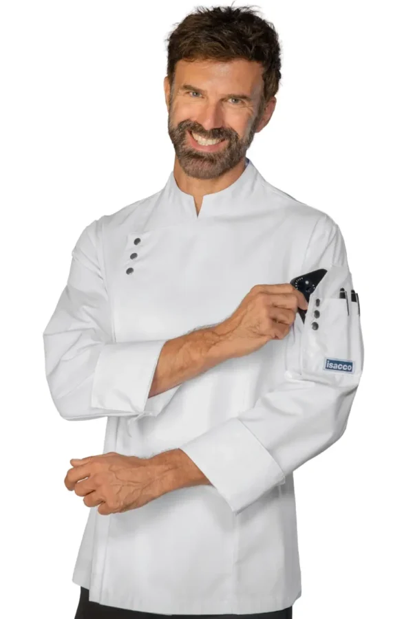 Giacca Chef Madrid Policotone Manica Lunga