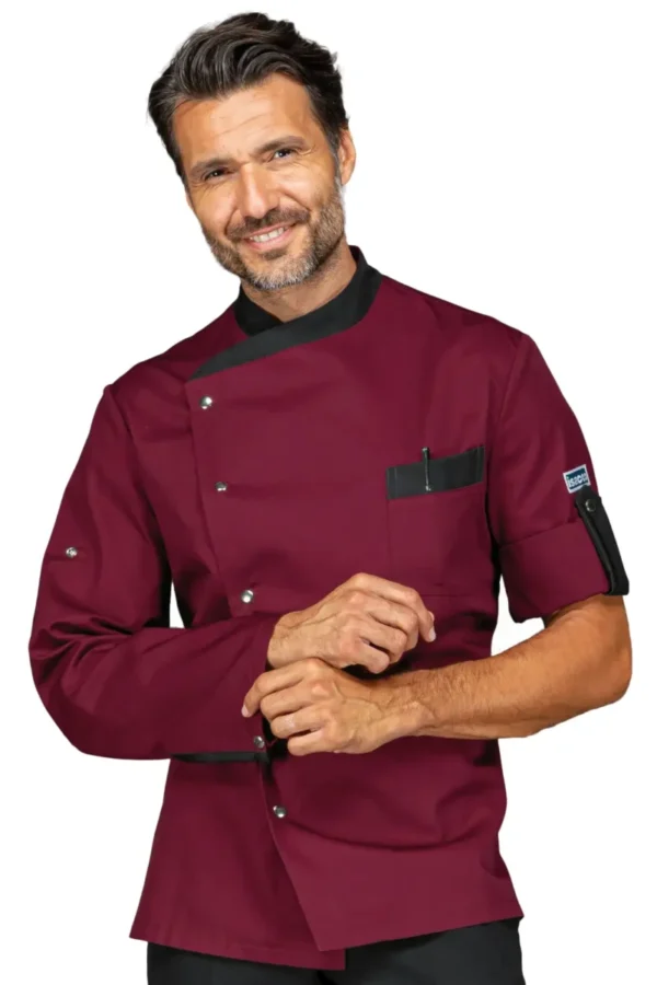 Giacca Chef Manhattan Policotone Manica Lunga