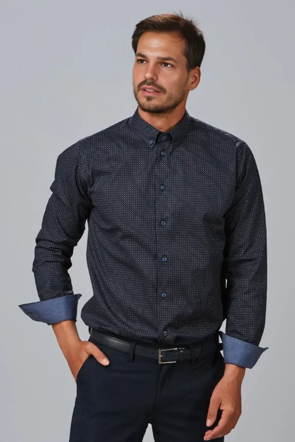 Camicia da Uomo Slim Fit Nino