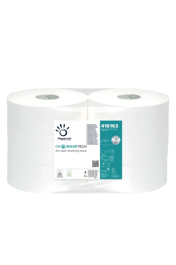 Carta Igienica Maxi Jumbo Dissolve Tech