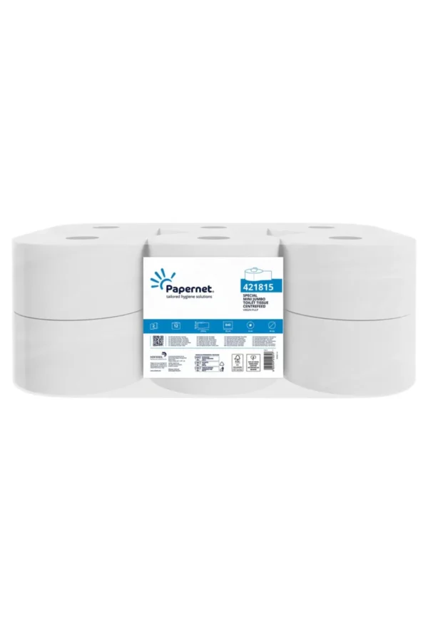 Carta Igienica Mini Jumbo Centrefeed