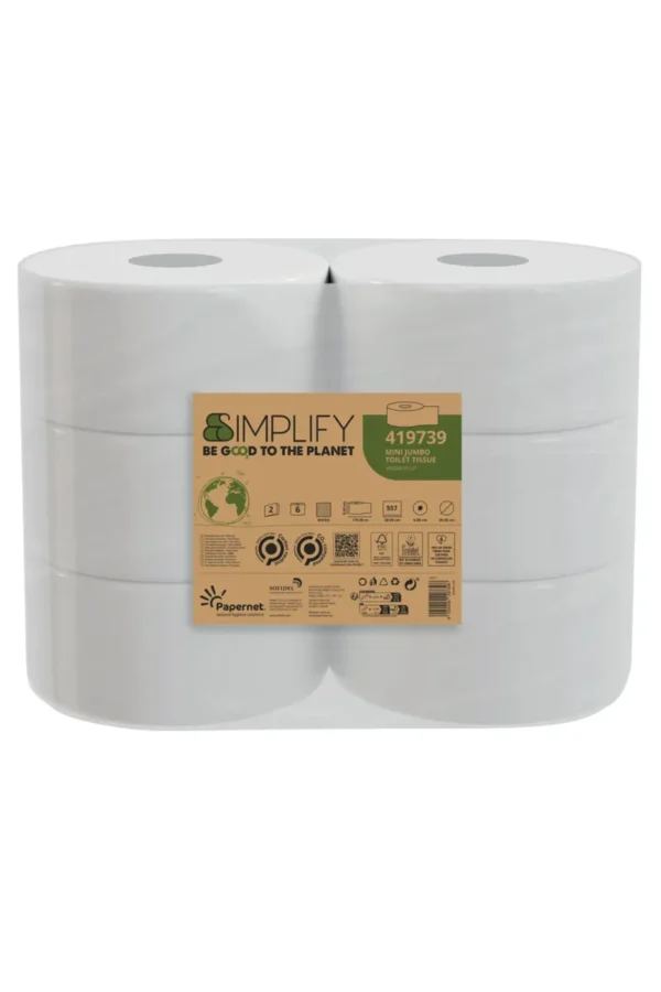 Carta igienica Mini Jumbo Simplify